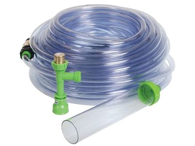 Aquarium Gravel Cleaner Water Changer System with Hose and Faucet Adapter