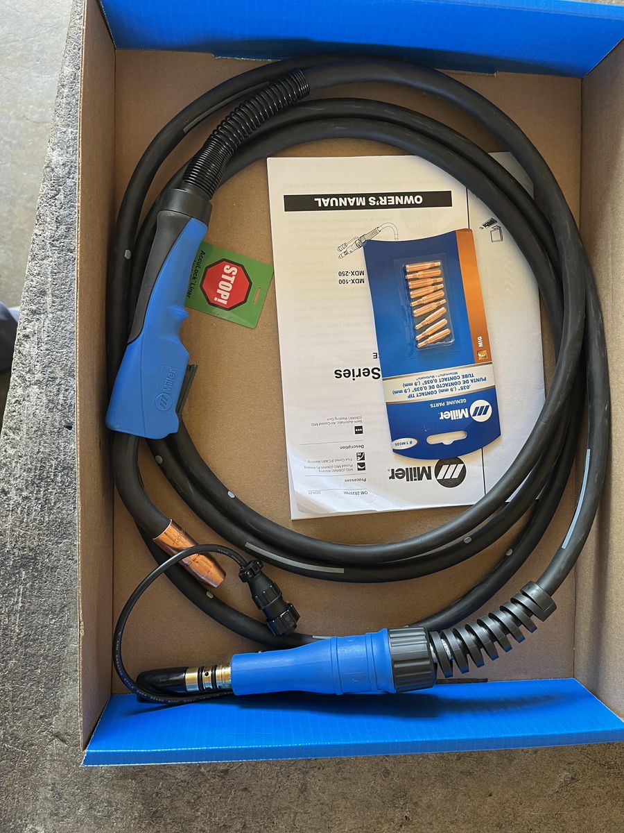 Miller MDX100 mig gun