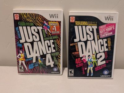 Just Dance 2 & 4 Wii
