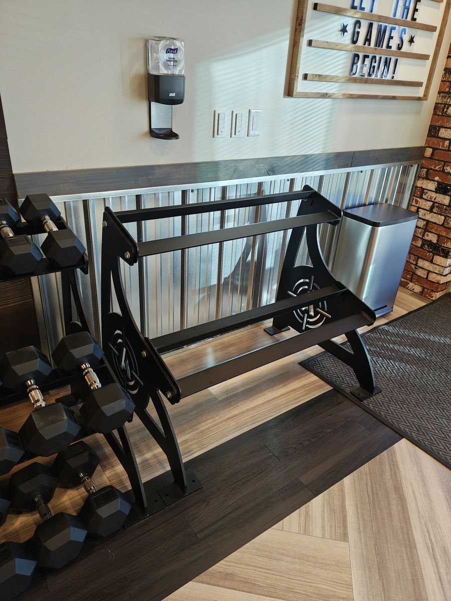 Dumb Bell Rack - Arsenal Strength Equipment - Alpha Two Tier Rack