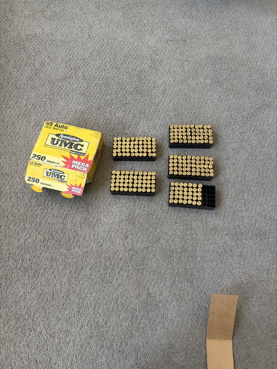 Remington UMC 45 Auto 230 Gr Metal Case Mega Pack & Blazer Ammunition