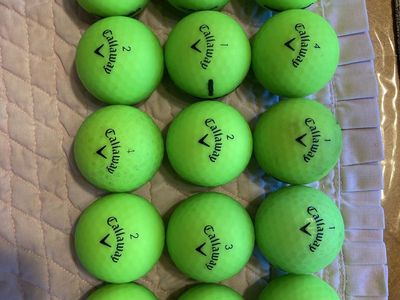 Callaway SuperSoft Green 15 balls/$12