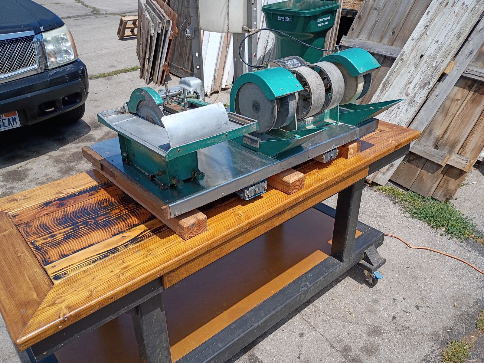 Rock saws polishers lapadary new +vintage Everything works great!