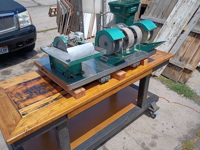 Rock saws polishers lapadary new +vintage Everything works great!