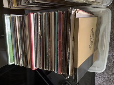 Vintage Vinyl Record Collection - Mixed Artists & Genres