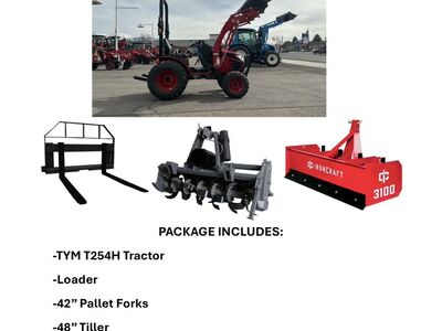 TYM T254H Tractor PACKAGE DEAL!
