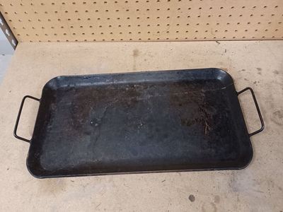 Steel camp griddle
