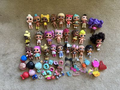 Set of LOL Surprise! Dolls and Accessories