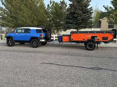 2019 Opus 4 Off-Road Camper Trailer with ARB Fridge, Heater, Awning, and Shower Tent