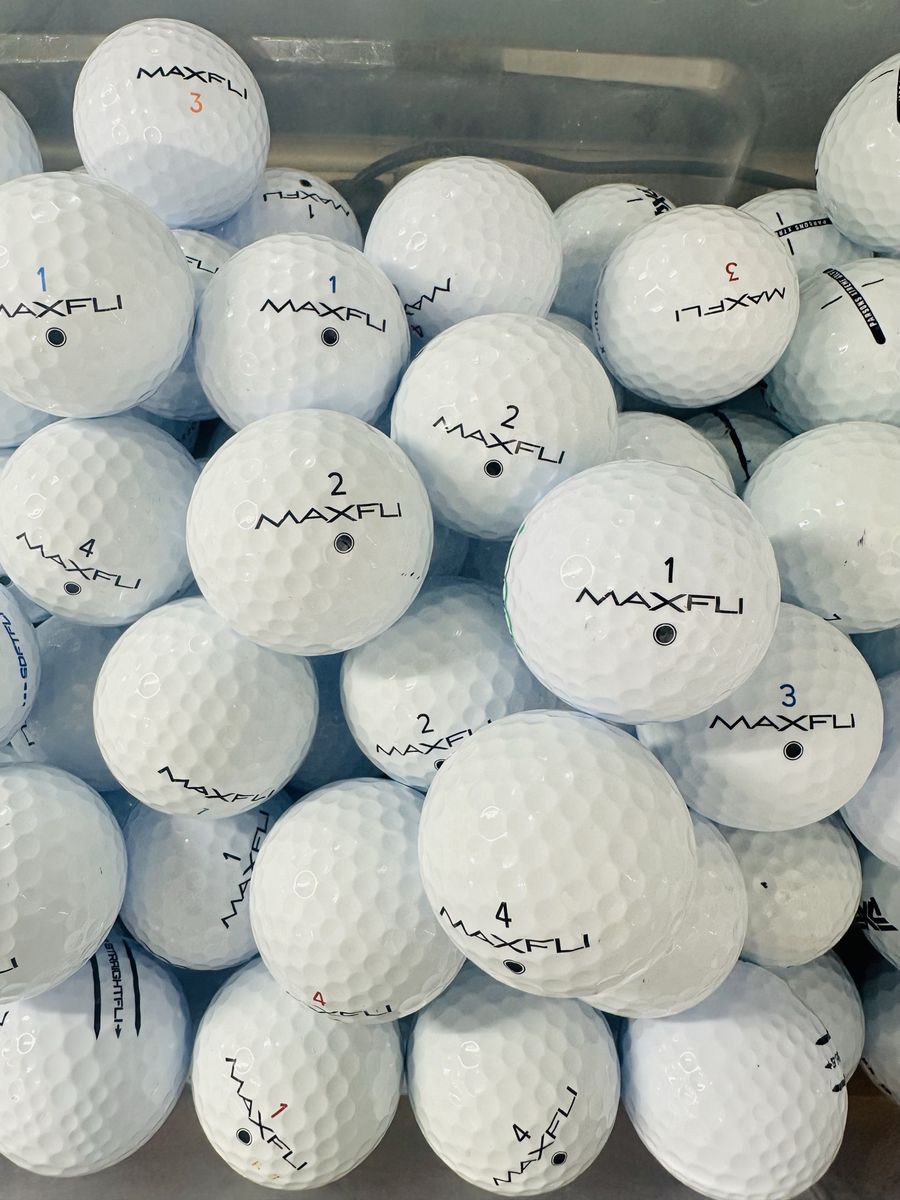 150 excellent condition Maxfli Golf Balls