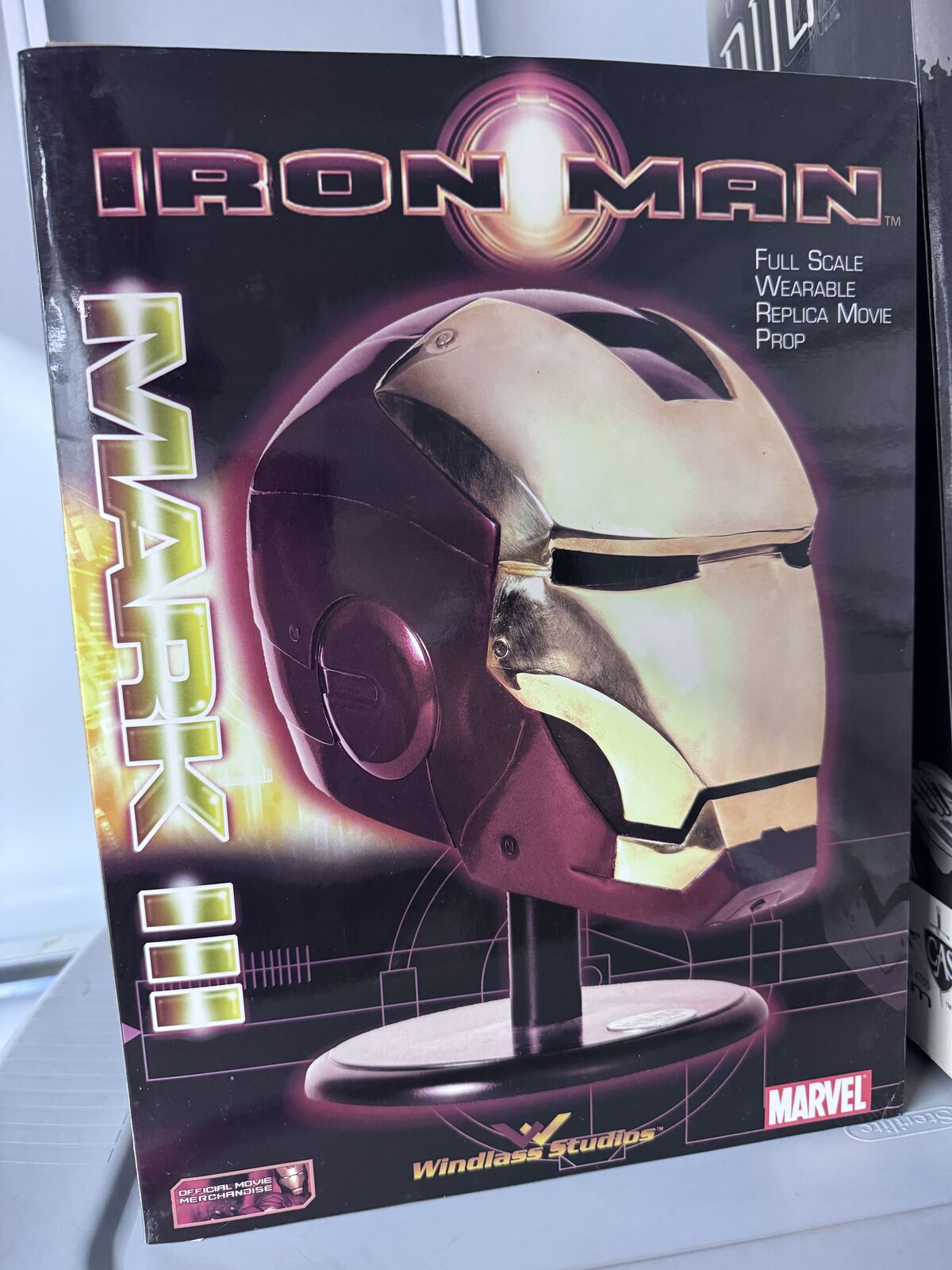RARE Windlass Studios Iron Man MKIII Life Size Helmet 64/1500