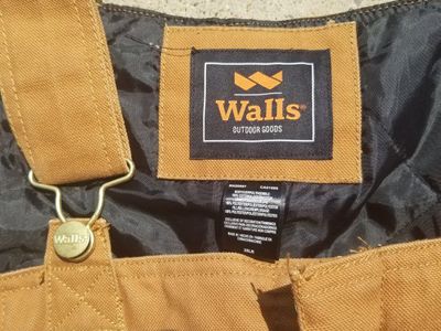 Walls Outdoor Goods Insulated Bib Overalls - Men's Brown, Size 3XL