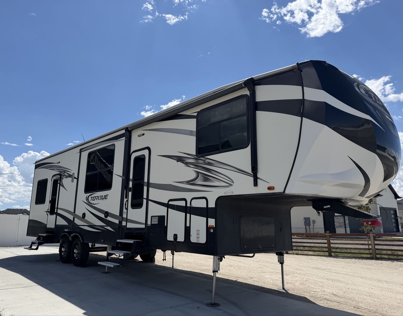 2018 Heartland Torque 345 5th Wheel Toy Hauler 