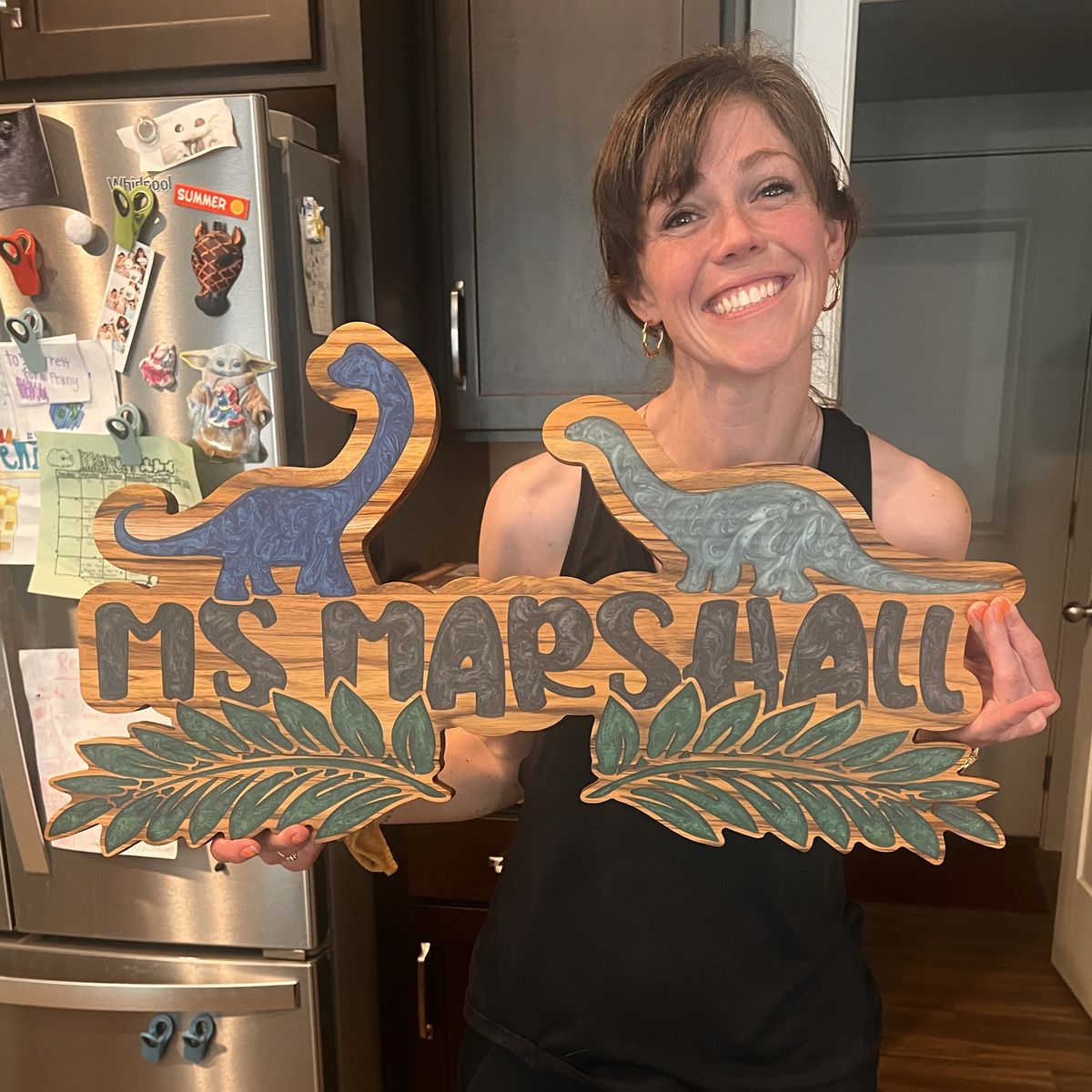 Custom CNC Wood & Epoxy Signs - Personalized!!