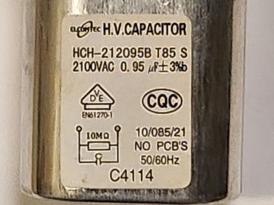 High voltage Capacitor HCH-212095