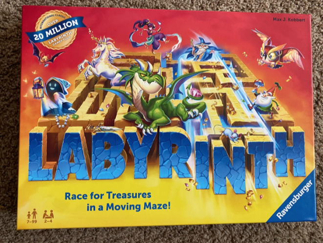 Labyrinth Race For Treasures In A Moving Maze! Board Game Ravensburger NEW