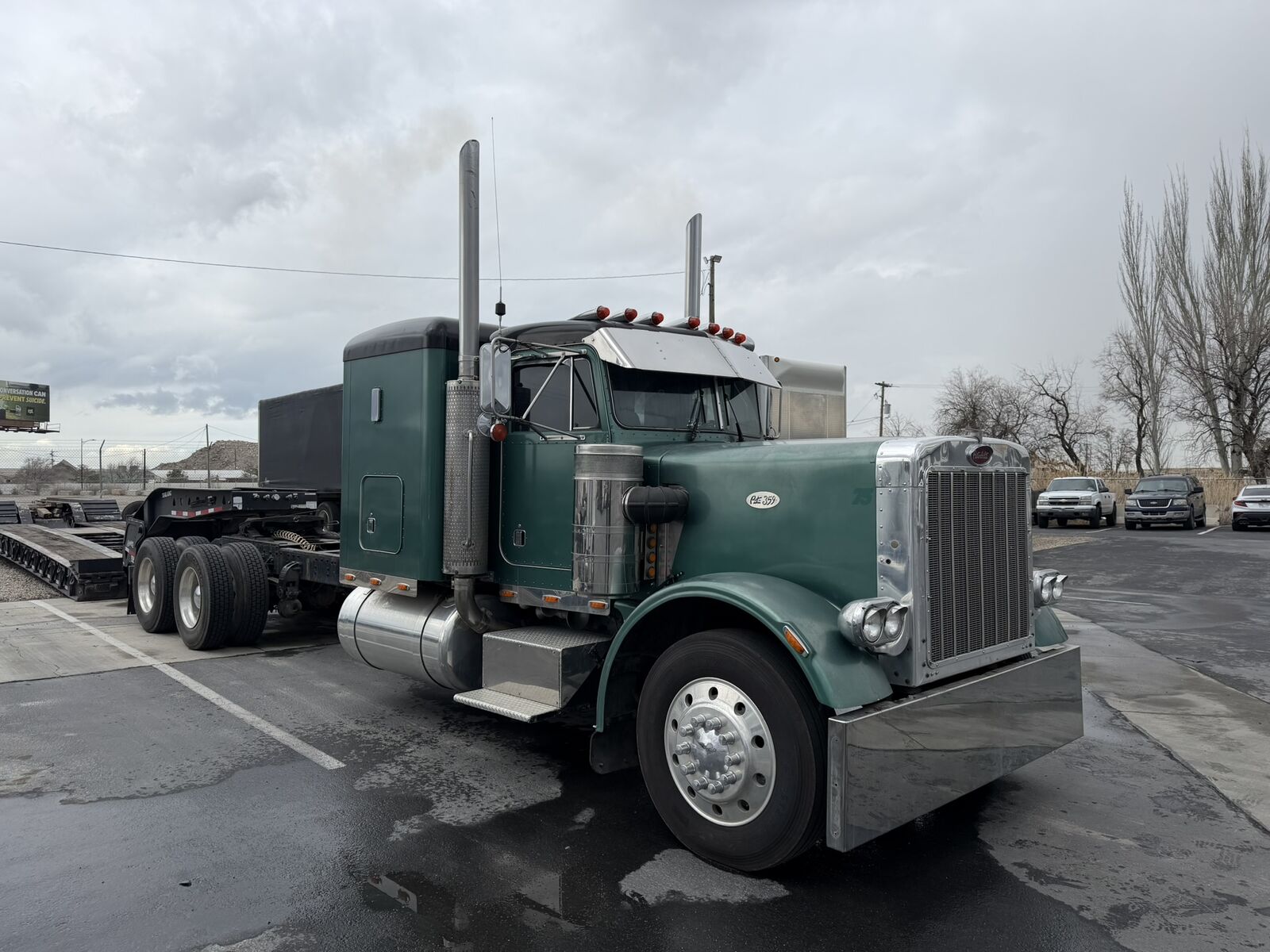 COOL CLASSIC! 1976 PETE MODEL 359 SHORT SLEEPER CAB TRUCK