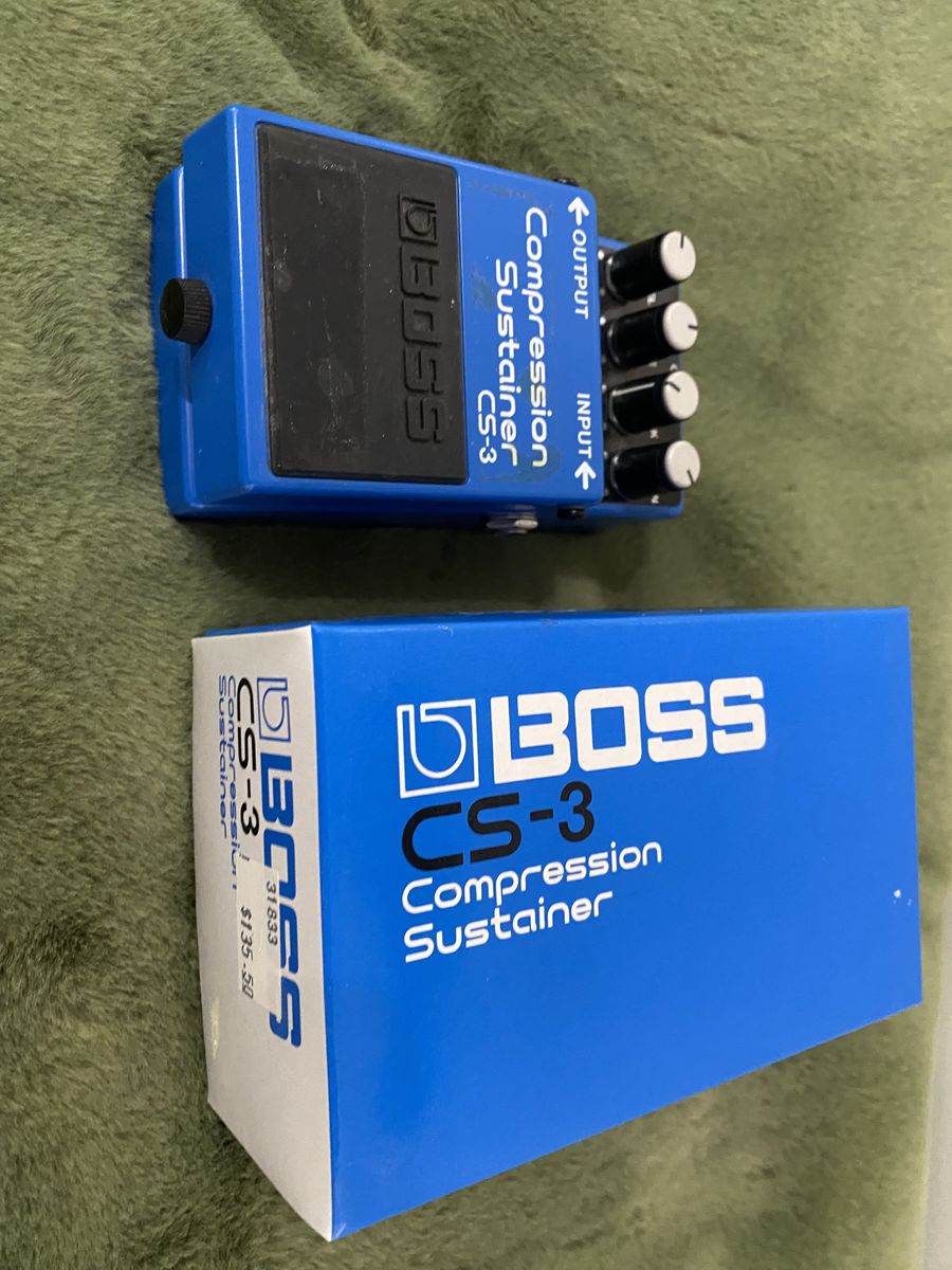 Boss compression pedal