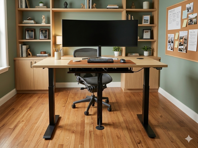 Electric adjustable desk