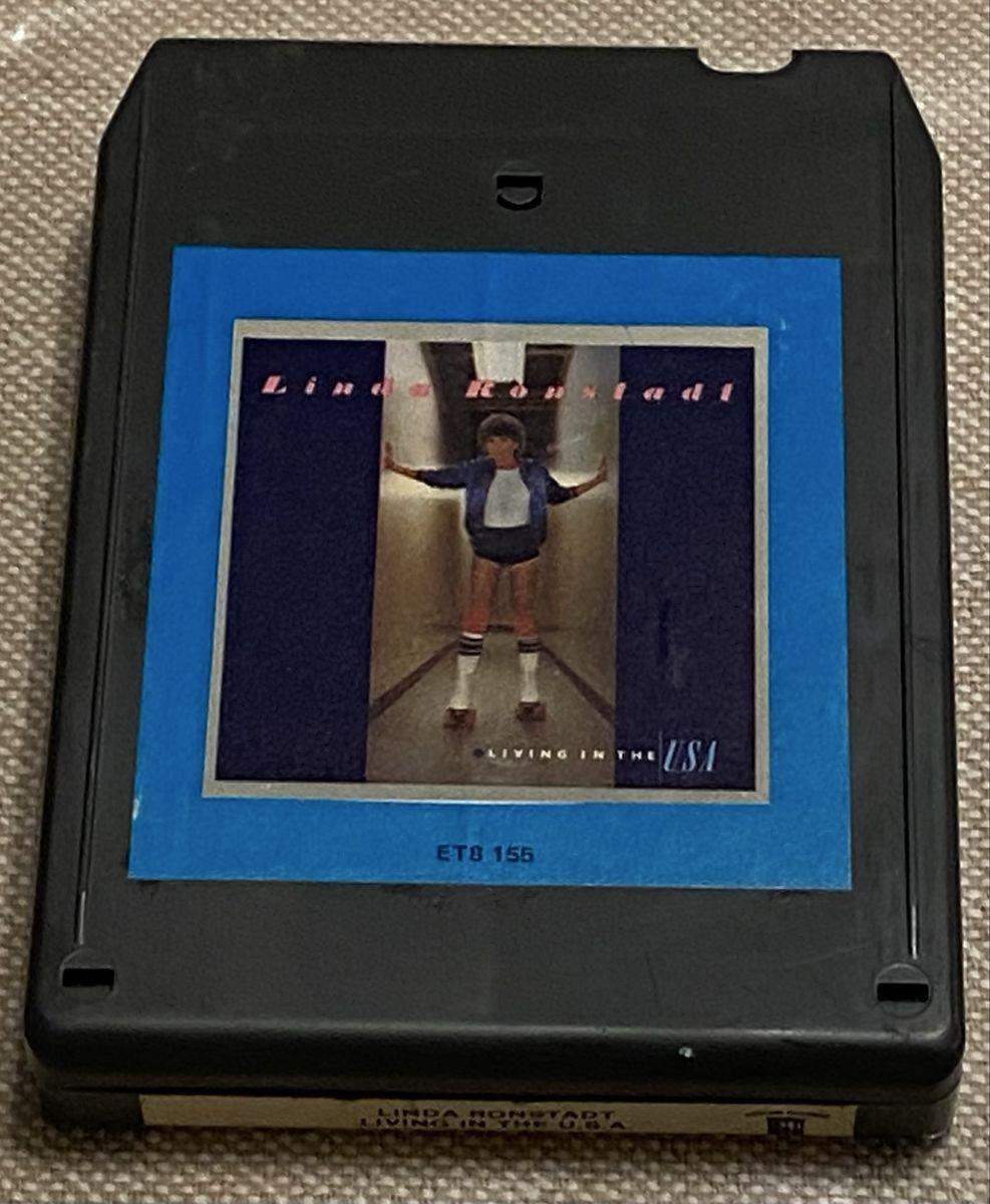 Vintage Restored Linda Rondstadt 8-Track Tape - Excellent Condition