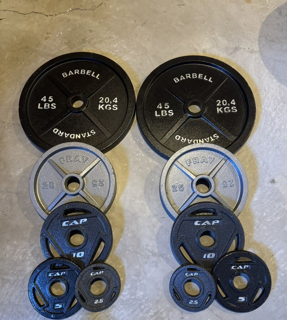 175lb Weight Plate Set