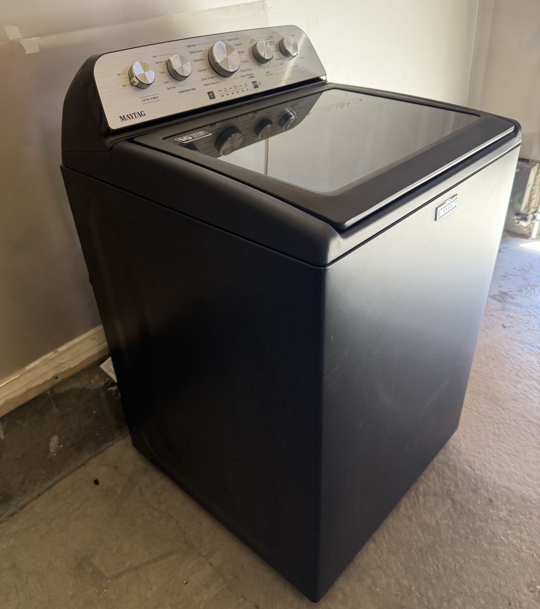 Maytag Top Load Washer Black Color