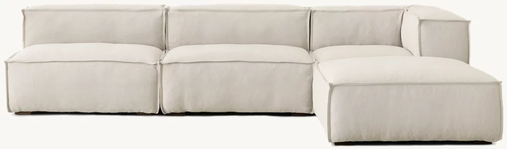 Restoration Hardware Teen Rowan 4-Piece Sectional Sofa