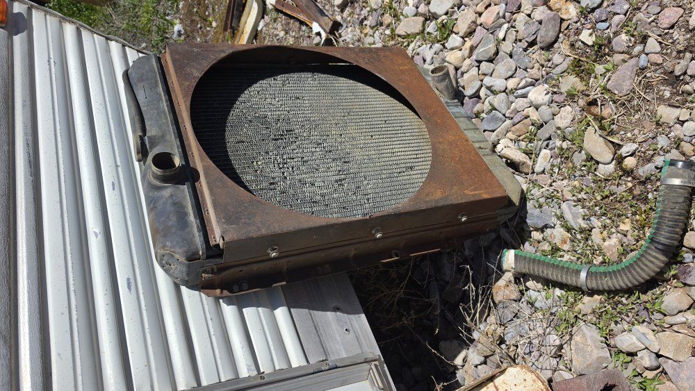 1963 c60 gmc truck radiator