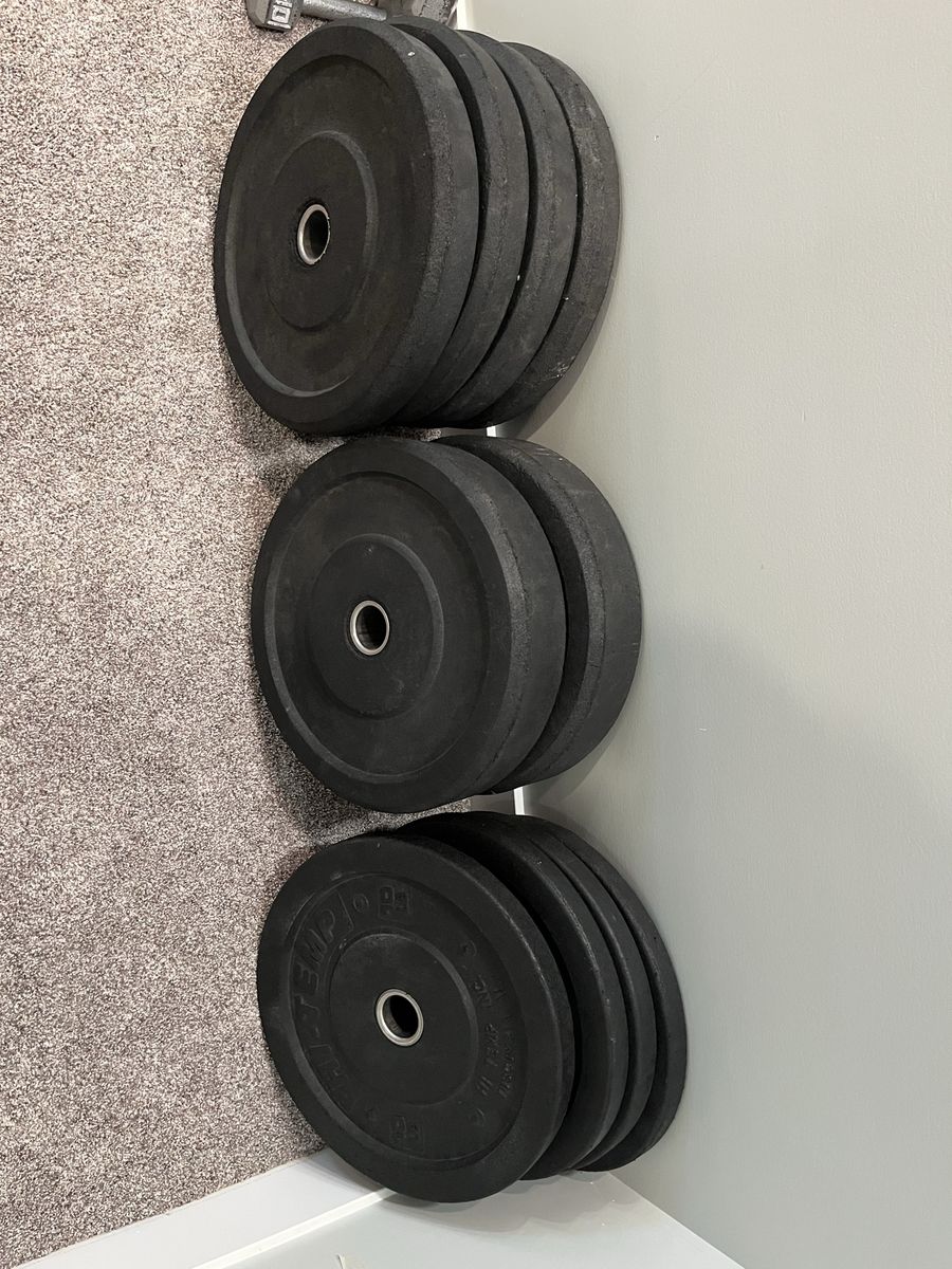 Weight Plates (Rubber and Steel)