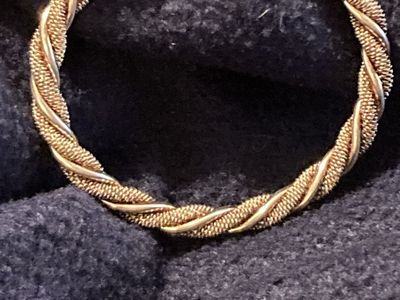Tiffany&co twisted mesh cuff