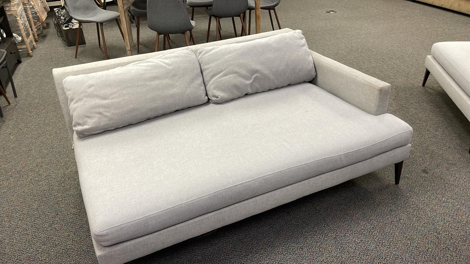 Light Gray Fabric  / Deep Lounge Sofa