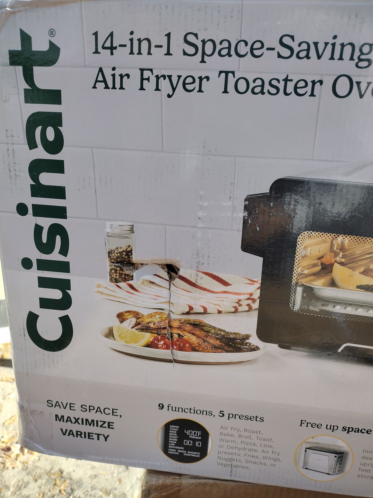 Cuisinart 14-in-1 toaster oven .