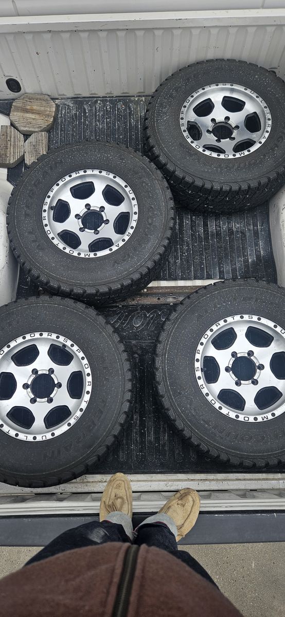 6 Lug Ultra Motorsport Wheels And Tires With Great