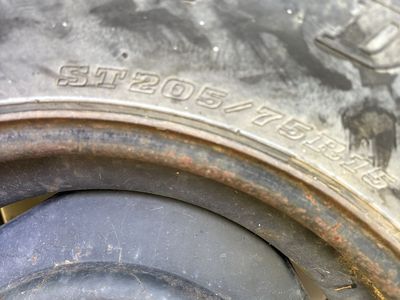 Trailer tires and rims 15"