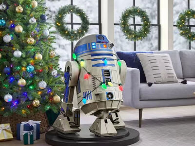 Holiday Star Wars R2D2 - 3.5ft Animated LED R2D2 - Home Depot - BRAND NEW IN HAND