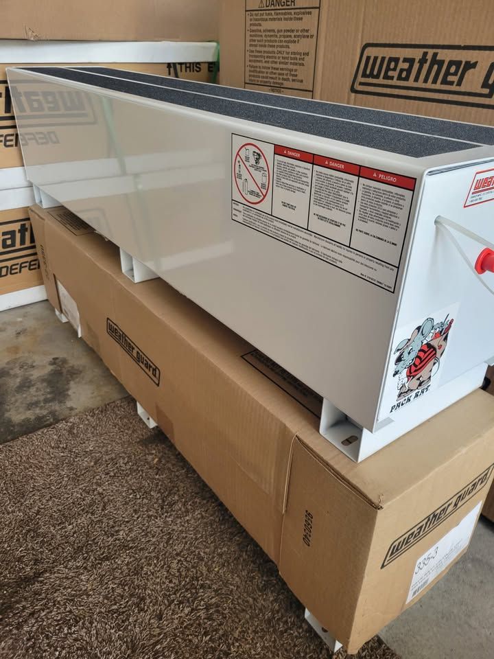 PACK RAT Drawer Unit 48 x 10" x 13 - Universal Truck Bed or Van Floor Mount"