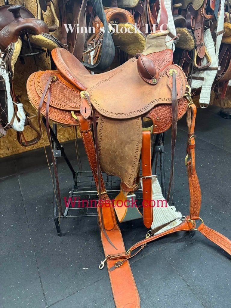 15.5" Burns saddlery - Wade