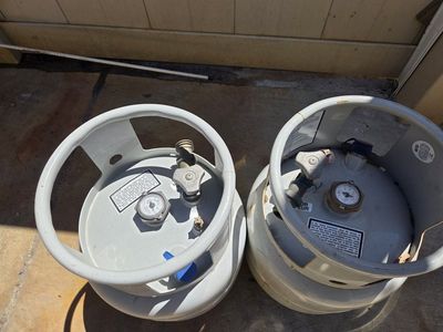 Forklift LPG tanks shortys