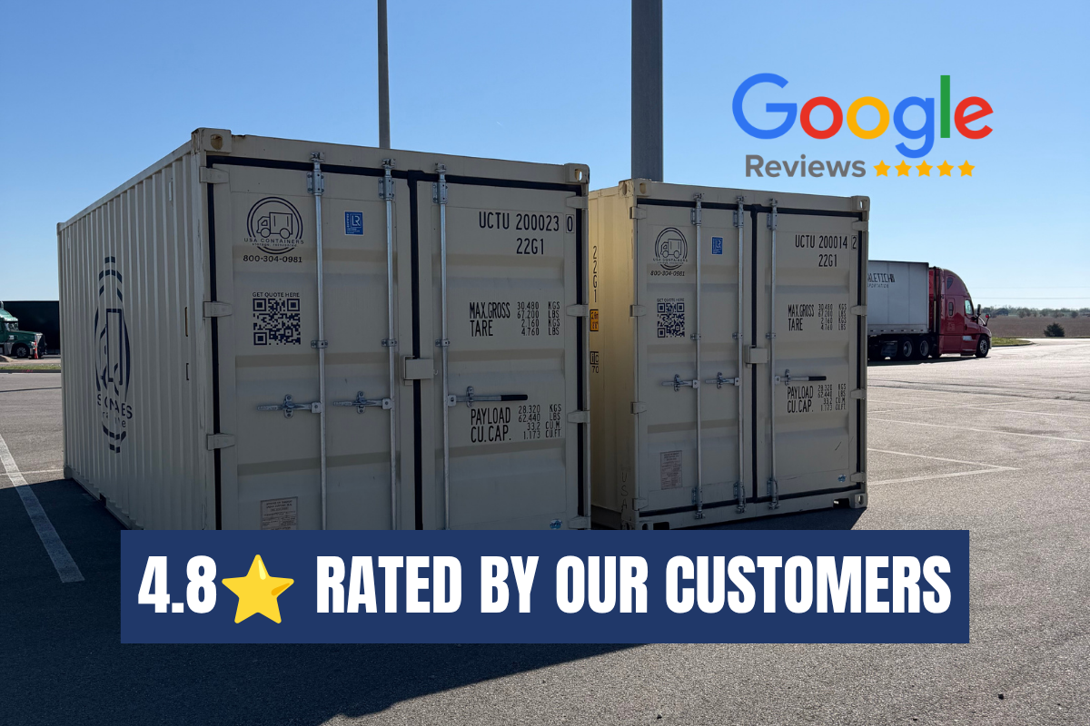 20' & 40' Containers – Business Storage – Fast Delivery