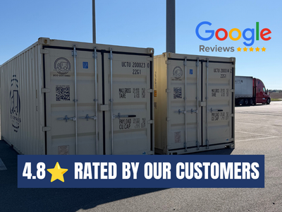 20' & 40' Containers – Business Storage – Fast Delivery
