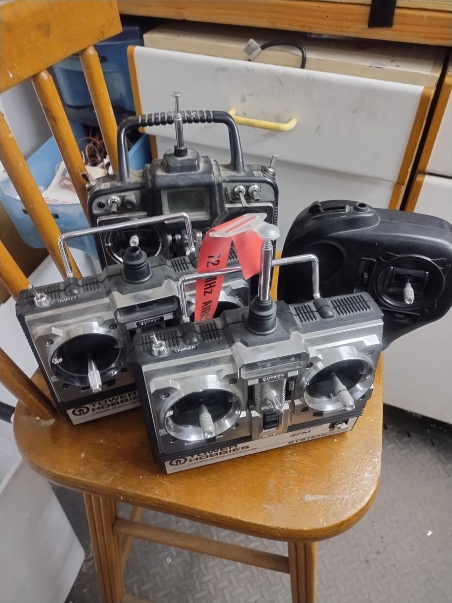 Receivers and Transmitters - 72 MHz all for $1.00