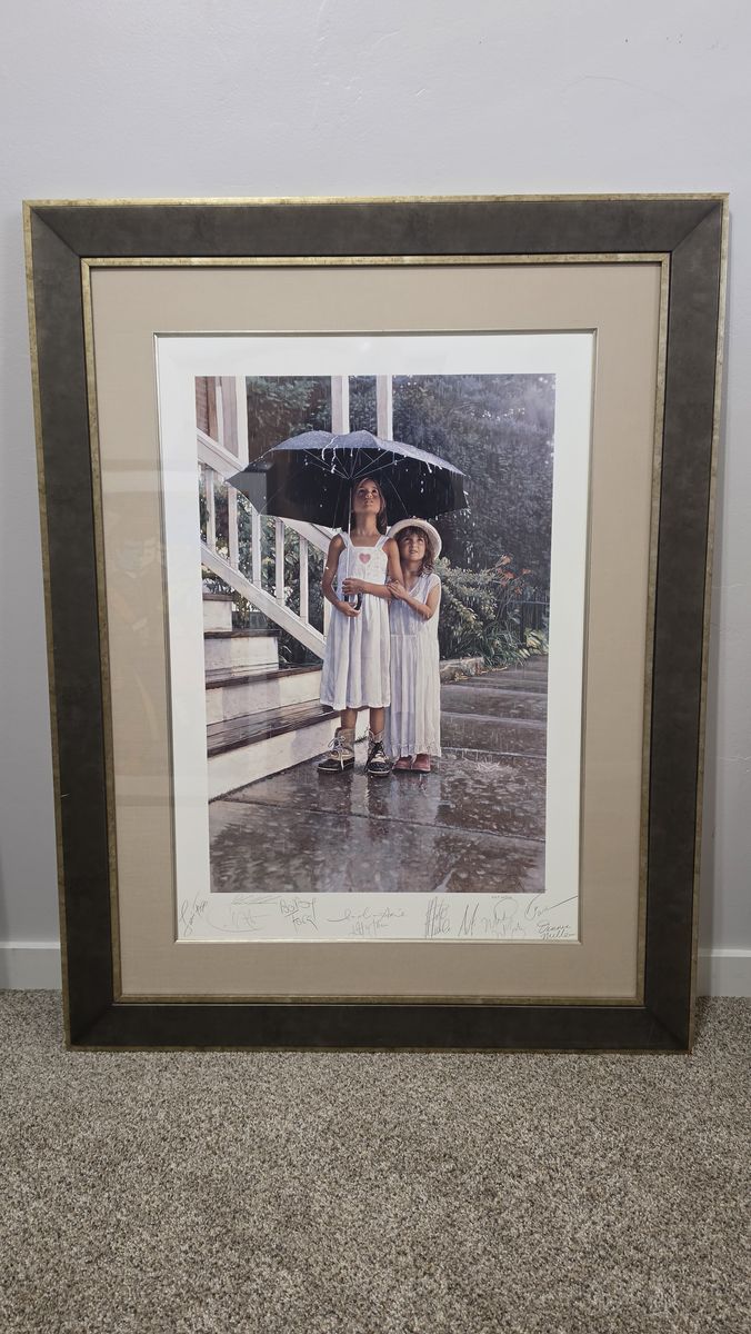 "Shelter for the Heart" by renowned American watercolor artist Steve Hanks