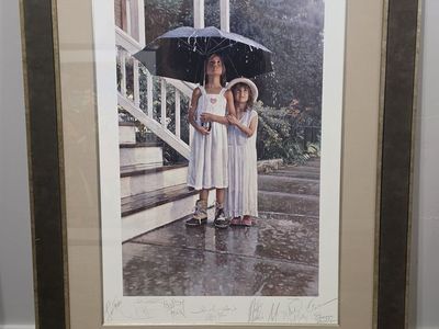 "Shelter for the Heart" by renowned American watercolor artist Steve Hanks
