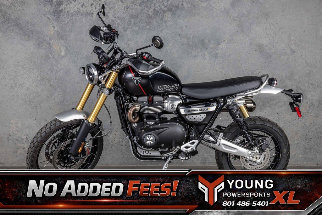 2025 Triumph Scrambler 1200 XE Phantom Black Storm Grey