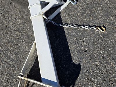 Boat Winch with adjustable Trailer Post