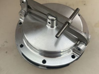 Custom billet aluminum cap new, never used