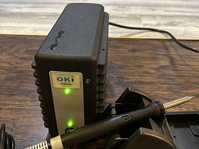 OKi SmartHeat Soldering Station — Complete & Fully Working