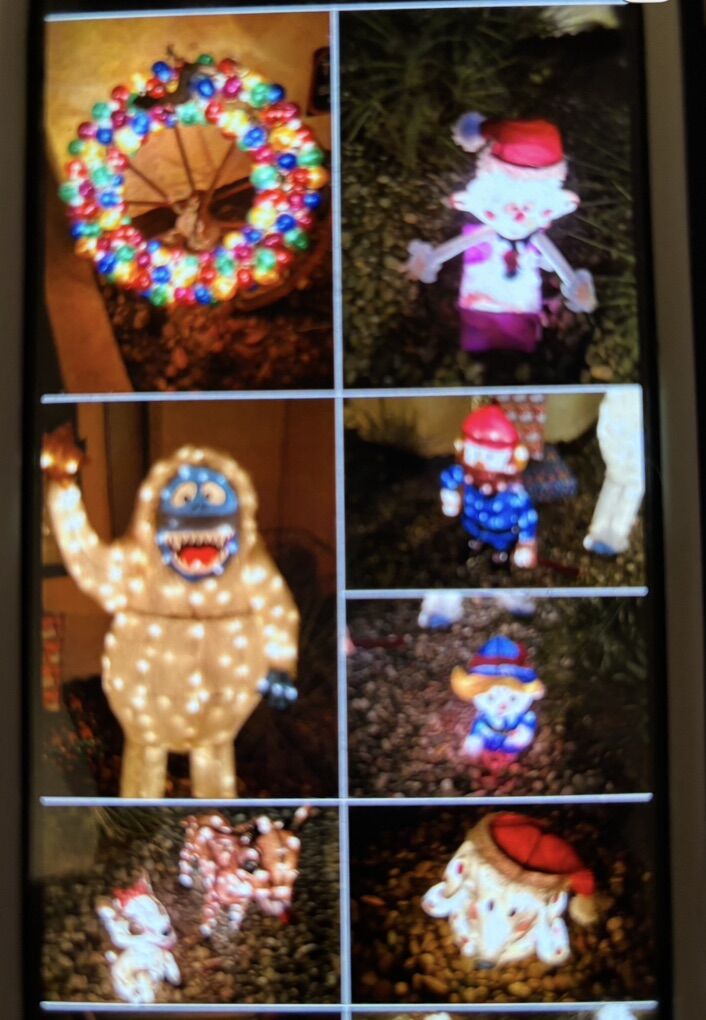 Christmas Yard Decor ITS BUMBLE!!! Yikes!