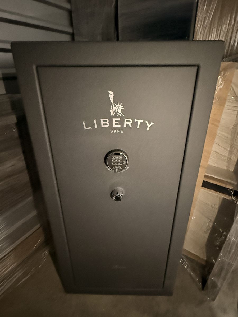 Liberty Safe - Large Capacity Home Security Safe w/ Door Organizer & Auto Interior Lighting