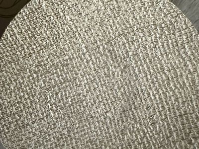 Decorative Silver Textured Charger Plates Set